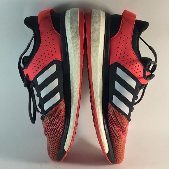 Adidas Response 3 boost womens running shoes sneakers red black size 8 AQ6107 - Picture 5 of 8